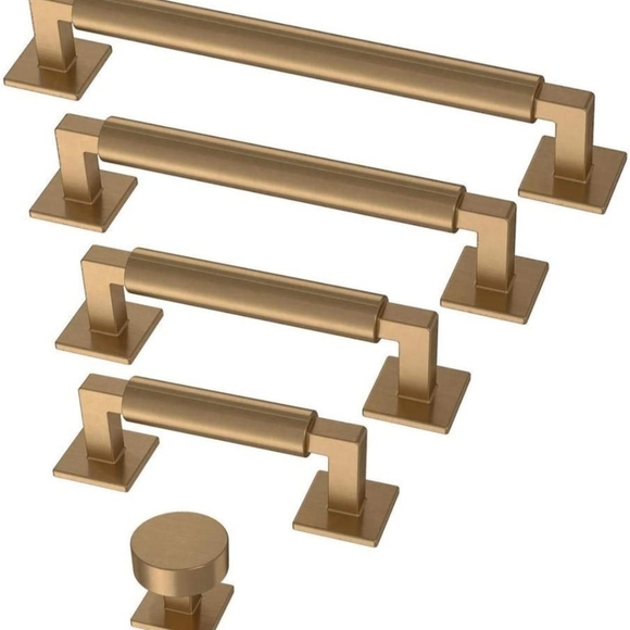 Liberty Champagne Bronze Drawer Pulls - Picture 5 of 11